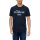 s.Oliver Herren T-Shirt - Basic, Logoprint, Rundhals, Baumwolle Dunkelblau S