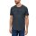 s.Oliver Mens T-Shirt - Basic, Logo Print, Round Neck, Cotton Dark Grey S (Small)