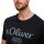s.Oliver Herren T-Shirt - Basic, Logoprint, Rundhals, Baumwolle Schwarz S