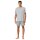SCHIESSER Herren Schlafanzug Set - kurz, V-Ausschnitt, Baumwolle Hellgrau/Blau XL