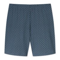 SCHIESSER Herren Schlafanzug Set - kurz, V-Ausschnitt, Baumwolle Dunkelblau 3XL