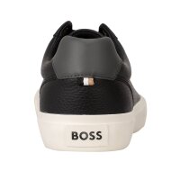 BOSS mens sneaker - Aiden Tenn grp, trainer, imitation leather, logo Black EUR 41 (UK 7)