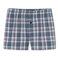 SCHIESSER Boys Web Boxer Shorts, 2-Pack - Teens, Webbing, Underwear, Cotton Blue 176