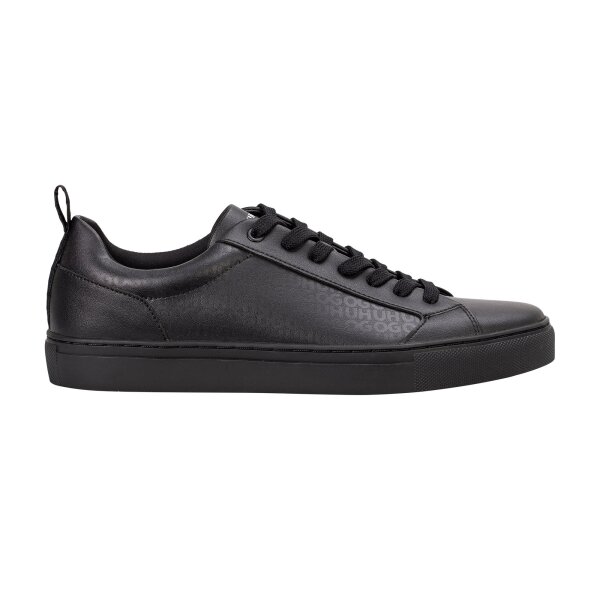 HUGO Mens Sneaker - Morrie Tenn mono N, sneaker, lace-up, synthetic leather Black EU 41 (UK 7)