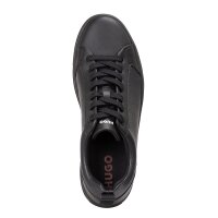 HUGO Mens Sneaker - Morrie Tenn mono N, sneaker, lace-up, synthetic leather Black EU 41 (UK 7)