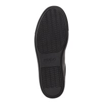 HUGO Mens Sneaker - Morrie Tenn mono N, sneaker, lace-up, synthetic leather Black EU 41 (UK 7)