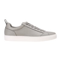 HUGO Herren Sneaker - Morrie Tenn mono N, Turnschuh, Schnürung, Kunstleder Grau EU 43