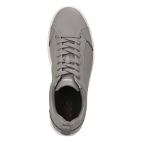 HUGO Mens Sneaker - Morrie Tenn mono N, sneaker, lace-up, synthetic leather Grey EU 43 (UK 9)