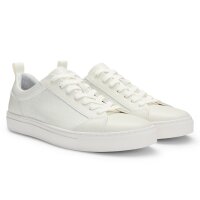 HUGO Herren Sneaker - Morrie Tenn mono N, Turnschuh, Schnürung, Kunstleder Weiß EU 41