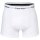 Calvin Klein mens boxer shorts, 3-pack - Relaxed Trunk, Icon Stretch, logo waistband White M (Medium)
