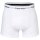Calvin Klein mens boxer shorts, 3-pack - Relaxed Trunk, Icon Stretch, logo waistband Black/White/Grey S (Small)