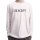 JOOP! mens long-sleeved shirt with logo print - comfort, mix and match, round neck, cotton stretch White S (Small)
