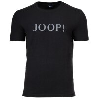 JOOP! Herren T-Shirt mit Logoprint - Comfort, Mix and Match, Rundhals, Cotton Stretch Schwarz S