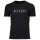 JOOP! mens T-shirt with logo print – comfort, mix and match, round neck, cotton stretch Black S (Small)