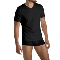 JOOP! Herren T-Shirts, V-Neck, 2er Pack - Everyday, Unterziehshirt, Cotton Stretch Schwarz S