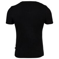 JOOP! Herren T-Shirts, V-Neck, 2er Pack - Everyday, Unterziehshirt, Cotton Stretch Schwarz 2XL