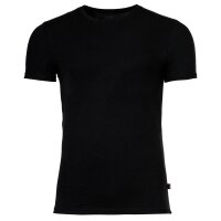 JOOP! Herren T-Shirts, Rundhals, 2er Pack - Everyday, Unterziehshirt, Cotton Stretch Schwarz M