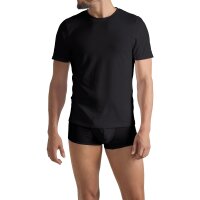 JOOP! Herren T-Shirts, Rundhals, 2er Pack - Everyday, Unterziehshirt, Cotton Stretch Schwarz S