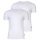 JOOP! Herren T-Shirts, Rundhals, 2er Pack - Everyday, Unterziehshirt, Cotton Stretch Weiß XL