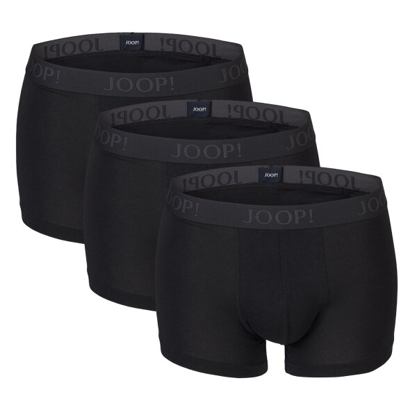 JOOP! mens boxer shorts, 3-pack – Everyday, Basic, Cotton Stretch, Logo Black M (Medium)