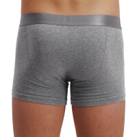 JOOP! Herren Boxershorts, 3er Pack - Everyday, Basic, Cotton Stretch, Logo Grau/Schwarz/Blau M