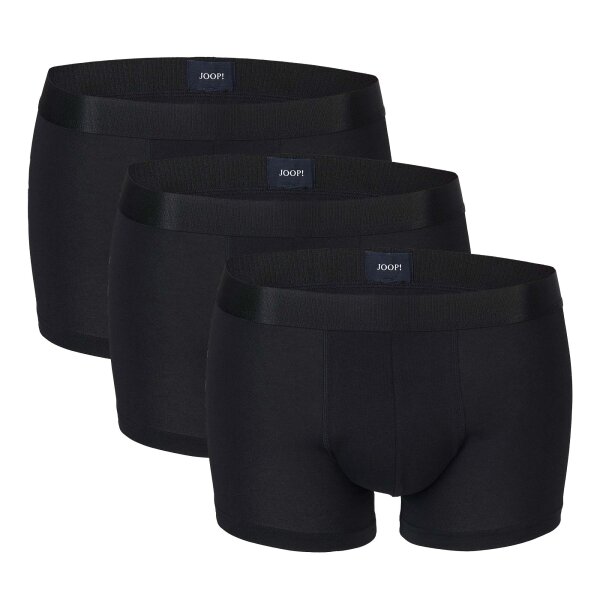 JOOP! mens boxer shorts, 3-pack – Everyday, Basic, Cotton Stretch, Logo Black S (Small)