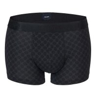 JOOP! Herren Boxershorts, 3er Pack - Everyday, Basic, Cotton Stretch, gemustert Schwarz S