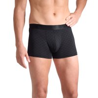 JOOP! mens boxer shorts, 3-pack – Everyday, Basic, Cotton Stretch, patterned Black S (Small)