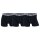 CR7 Mens Boxer shorts, 3-pack - Trunks, Cotton Stretch, logo waistband Black 2XL (XX-Large)