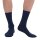 Bamboo basics Unisex Socken, 12er Pack - BEAU Anklet Socks, Kurzsocken, einfarbig Blau 35-40