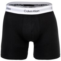 Calvin Klein Herren Boxershorts, 3er Pack - Boxer Briefs, Icon Stretch, Logobund Schwarz/Weiß/Grau S
