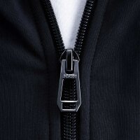 JOOP! mens sweat jacket - Comfort, Mix and Match, Zip Front Jacket, Cotton Stretch Black M (Medium)