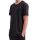 JOOP! mens T-shirt with all-over print – Leisure, round neck, cotton stretch Black S (Small)