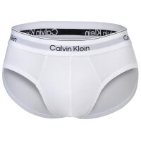 Calvin Klein mens briefs, 3-pack - Hip Briefs, Icon Stretch, logo waistband Black/White/Grey S (Small)