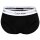 Calvin Klein Herren Slips, 3er Pack - Hip Briefs, Icon Stretch, Logobund Schwarz/Weiß/Grau S