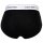 Calvin Klein Herren Slips, 3er Pack - Hip Briefs, Icon Stretch, Logobund Schwarz/Weiß/Grau S