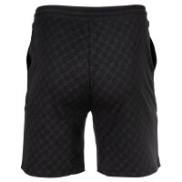 JOOP! mens sweatshirt shorts with all-over print – leisure, shorts, cotton stretch Black S (Small)