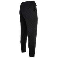 JOOP! Herren Jogginghose mit Allover-Print - Leisure, Jogger Pants, Cotton Stretch Schwarz S