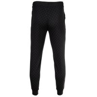 JOOP! mens jogging trousers with all-over print - Leisure, Jogger Pants, Cotton Stretch Black S (Small)