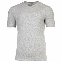 Calvin Klein Herren T-Shirt, 3er Pack - Icon Stretch, Rundhals, Mikrofaser Schwarz/Weiß/Grau S