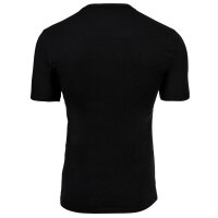 Calvin Klein Herren T-Shirt, 3er Pack - Icon Stretch, V-Ausschnitt, Mikrofaser Schwarz/Weiß/Grau S