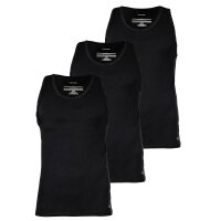 Calvin Klein mens vests, 3-pack - Icon Stretch, tank top, cotton mix Black 2XL (XX-Large)