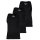 Calvin Klein mens vests, 3-pack - Icon Stretch, tank top, cotton mix Black 2XL (XX-Large)