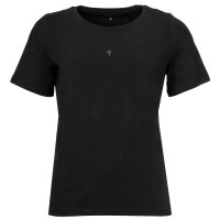 JOOP! womens T-shirt with logo print - cosy, short-sleeved, round neck, cotton stretch Black XS (X-Small)