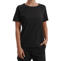 JOOP! womens T-shirt with logo print - cosy, short-sleeved, round neck, cotton stretch Black XS (X-Small)