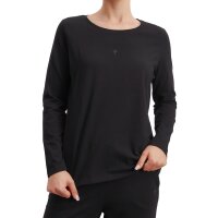 JOOP! womens T-shirt with logo print - cosy, short-sleeved, round neck, cotton stretch Black XS (X-Small)