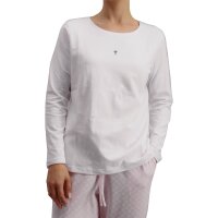 JOOP! womens T-shirt with logo print - cosy, short-sleeved, round neck, cotton stretch White 2XL (XX-Large)