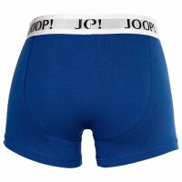 JOOP! Herren Boxershorts, 3er Pack - Everyday, Cotton Stretch, Logo Schwarz/Blau/Graublau M