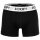 JOOP! Herren Boxershorts, 3er Pack - Everyday, Cotton Stretch, Logo Schwarz/Blau/Graublau M