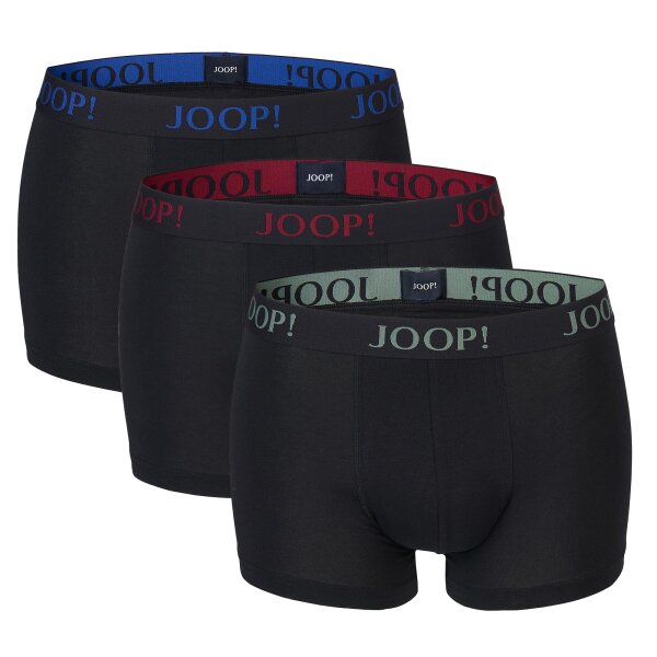 JOOP! mens boxer shorts, 3-pack – Everyday, Cotton Stretch, Logo Black M (Medium)